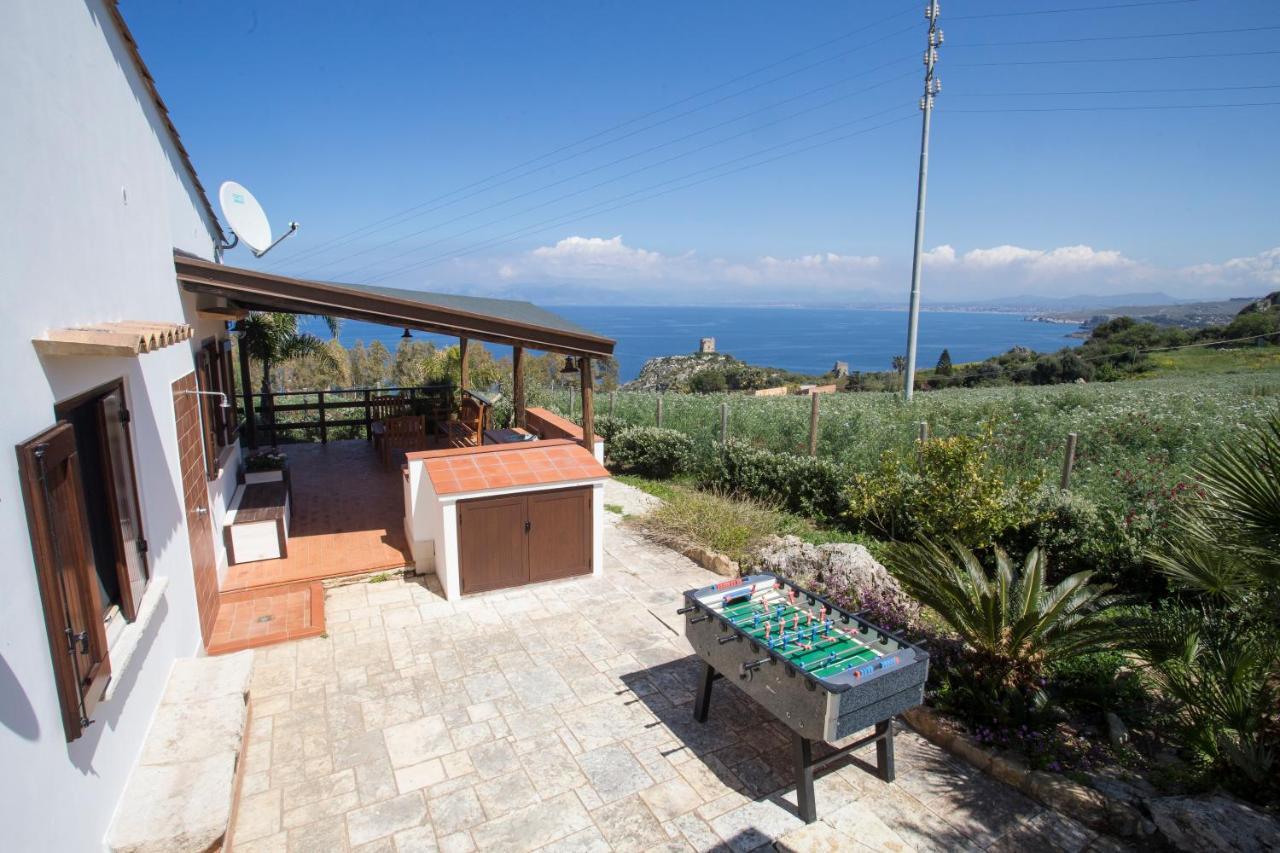 Villa Valmar Scopello كاستيلاّماري ديل غو المظهر الخارجي الصورة