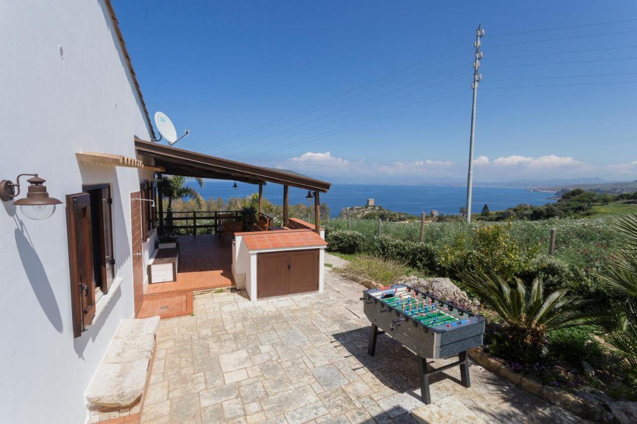 Villa Valmar Scopello كاستيلاّماري ديل غو المظهر الخارجي الصورة